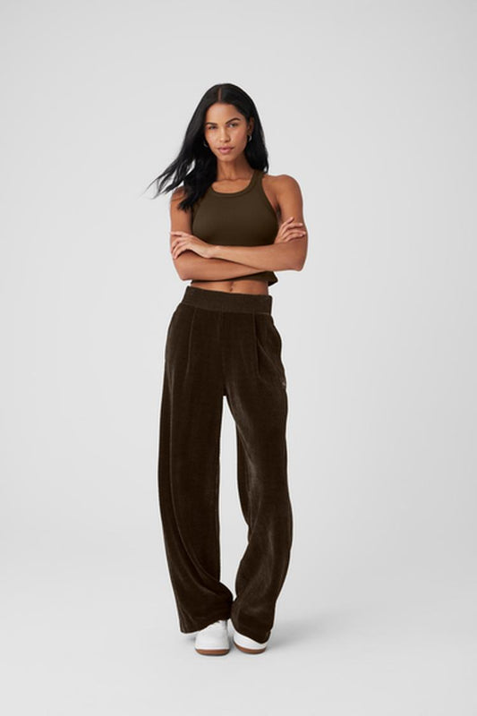 HIGH-WAIST COZY DAY WIDE LEGGING PANT