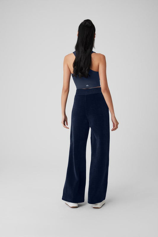 HIGH-WAIST COZY DAY WIDE LEGGING PANT