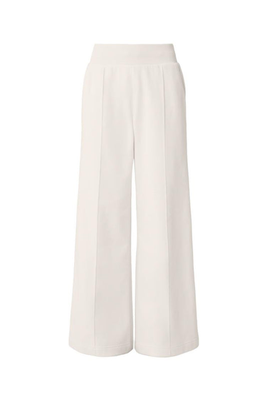 POLAR FLEECE HIGH-WAIST SNOWDRIFT WIDE LEG PANT