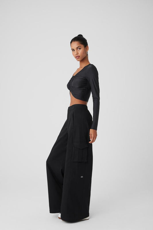 WIDE LEG CARGO SHOW OFF TROUSER