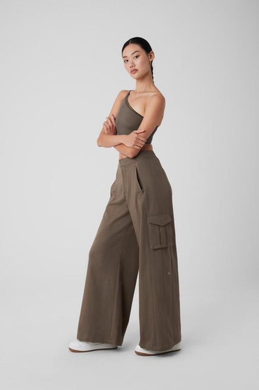 WIDE LEG CARGO SHOW OFF TROUSER