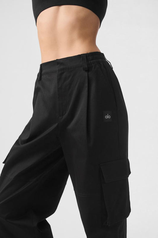HIGH-WAIST NIGHT OUT CARGO TROUSER