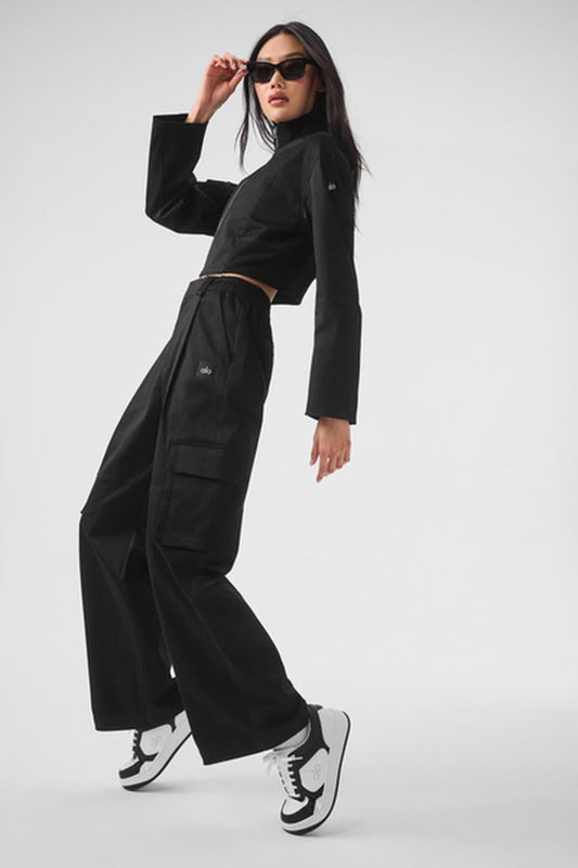 HIGH-WAIST NIGHT OUT CARGO TROUSER
