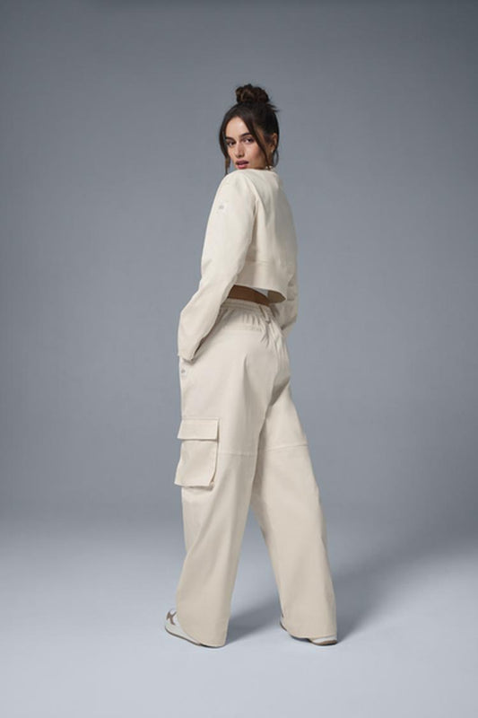 HIGH-WAIST NIGHT OUT CARGO TROUSER