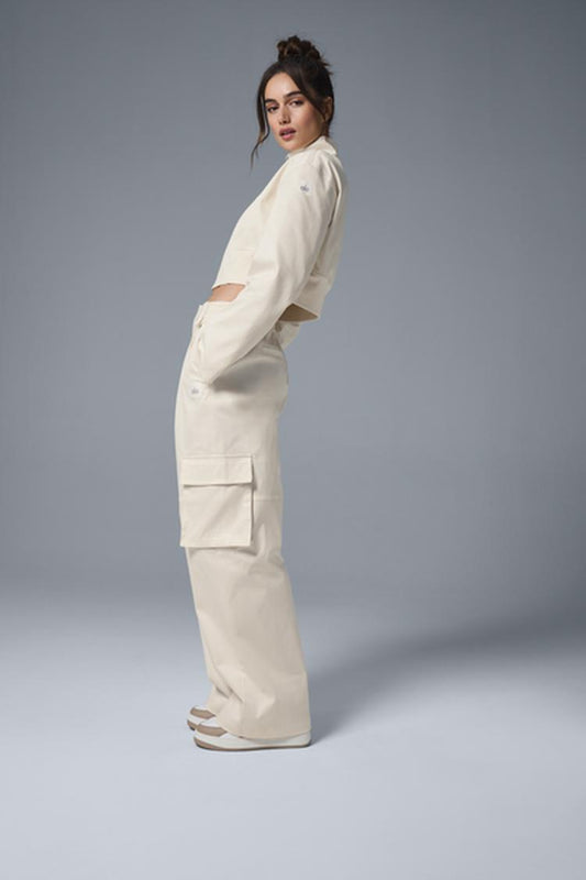 HIGH-WAIST NIGHT OUT CARGO TROUSER