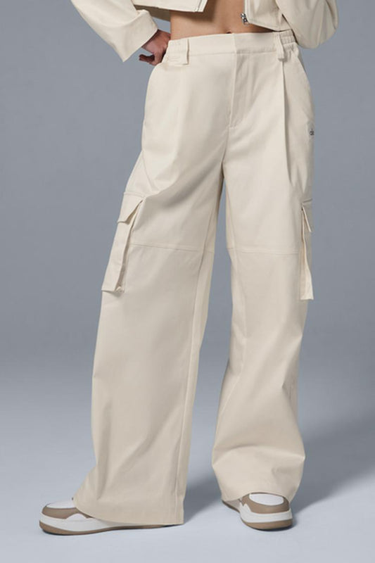 HIGH-WAIST NIGHT OUT CARGO TROUSER