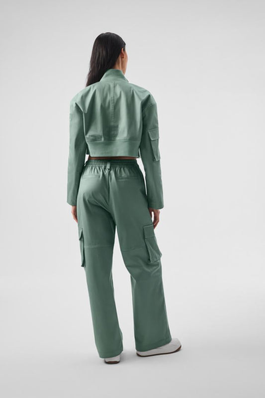 HIGH-WAIST NIGHT OUT CARGO TROUSER