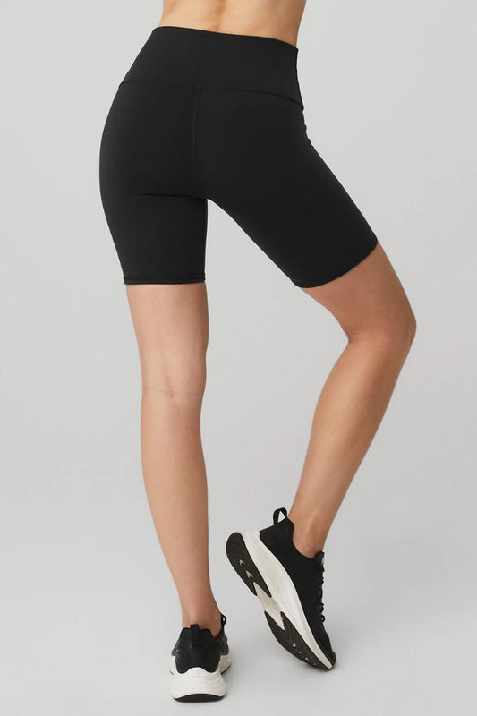 HIGH-WAIST BIKER SHORT