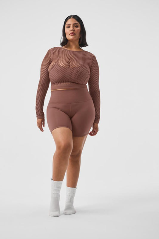 AIRBRUSH HIGH-WAIST 5'' BIKER SHORT