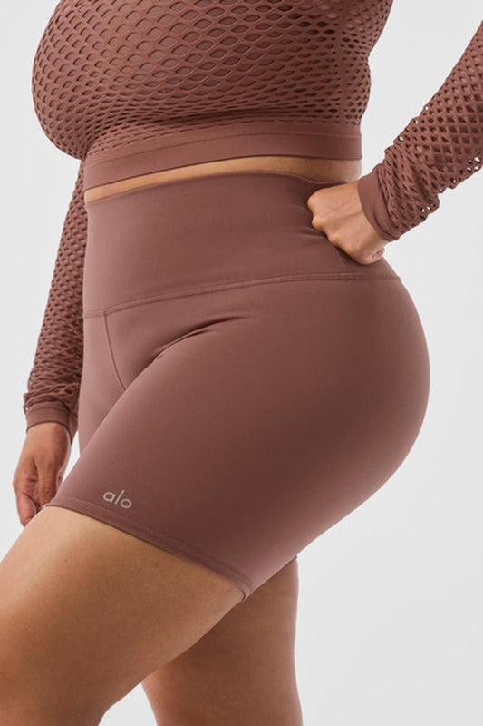 AIRBRUSH HIGH-WAIST 5'' BIKER SHORT