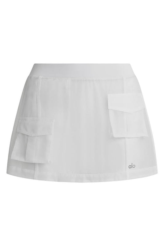 SHEER EFFUSION CARGO SKIRT