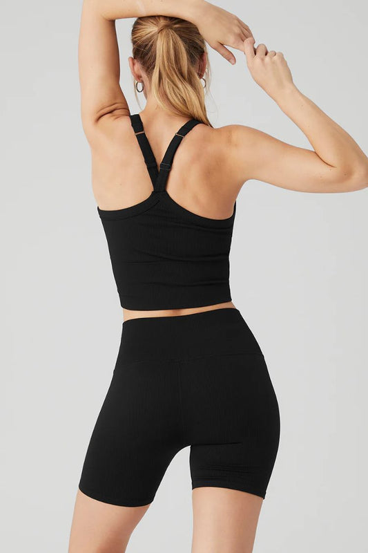 SEAMLESS RIBBED FAVORITE BRA TANK