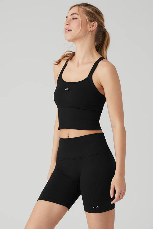 SEAMLESS RIBBED FAVORITE BRA TANK