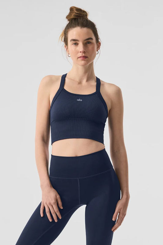SEAMLESS RIBBED FAVORITE BRA TANK